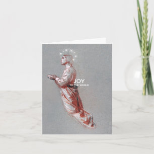 Christmas Angel Joy Folded Holiday Card