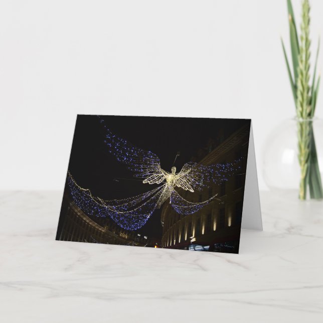 Christmas Angel London (8032) Card (Front)
