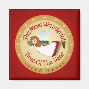 Christmas Angel Magnet