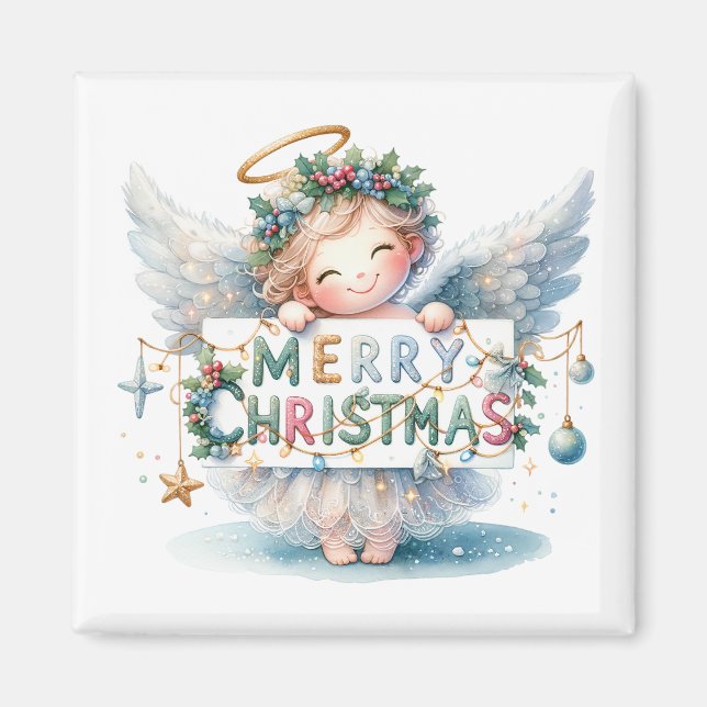 Christmas Angel Magnet (Front)