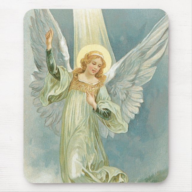 Christmas Angel Mouse Mat (Front)
