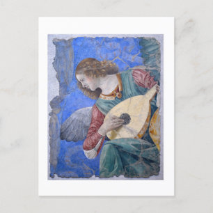 Christmas Angel Musician Melozzo da Forli Vatican Postcard