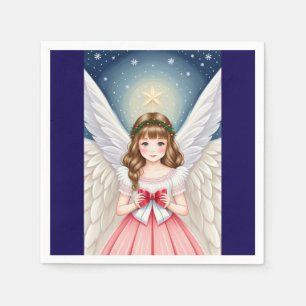 Christmas Angel Napkin
