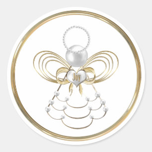 Christmas Angel of Joy Sticker