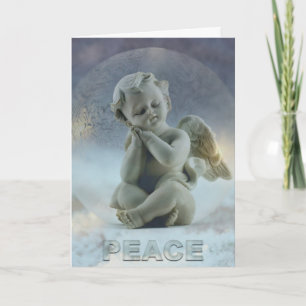 Christmas Angel of Peace Greeting Card