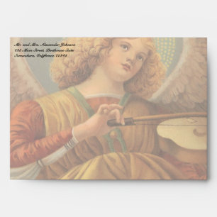 Christmas Angel Playing Violin Melozzo da Forli Envelopes