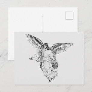 Christmas Angel Postcard
