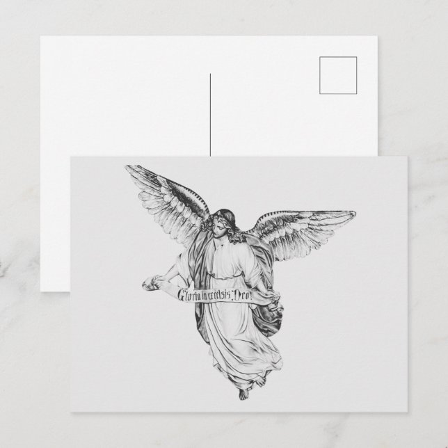 Christmas Angel Postcard (Front/Back)