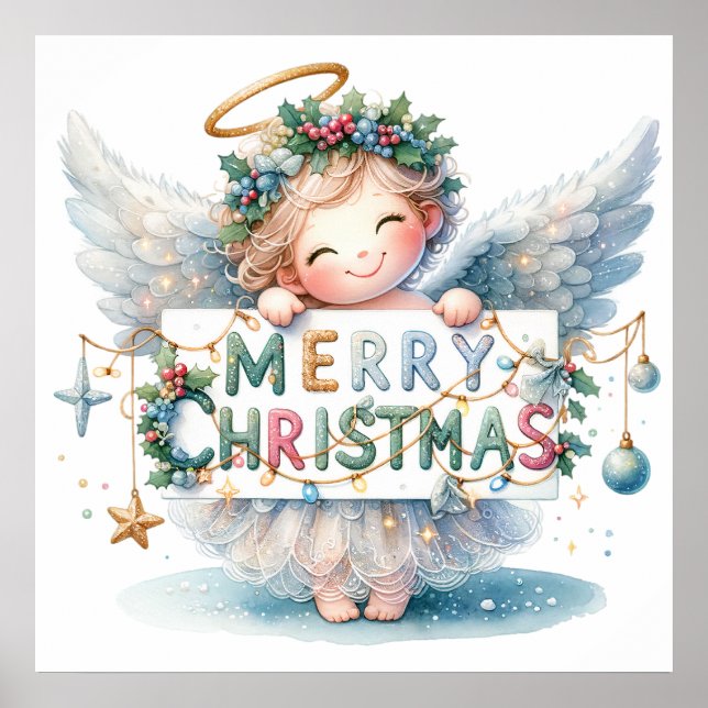 Christmas Angel Poster (Front)