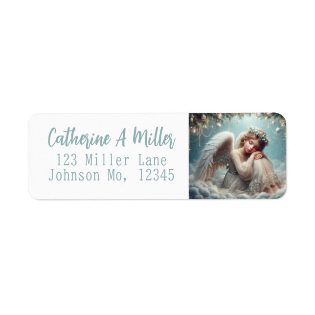 Christmas Angel Return Address (Front)