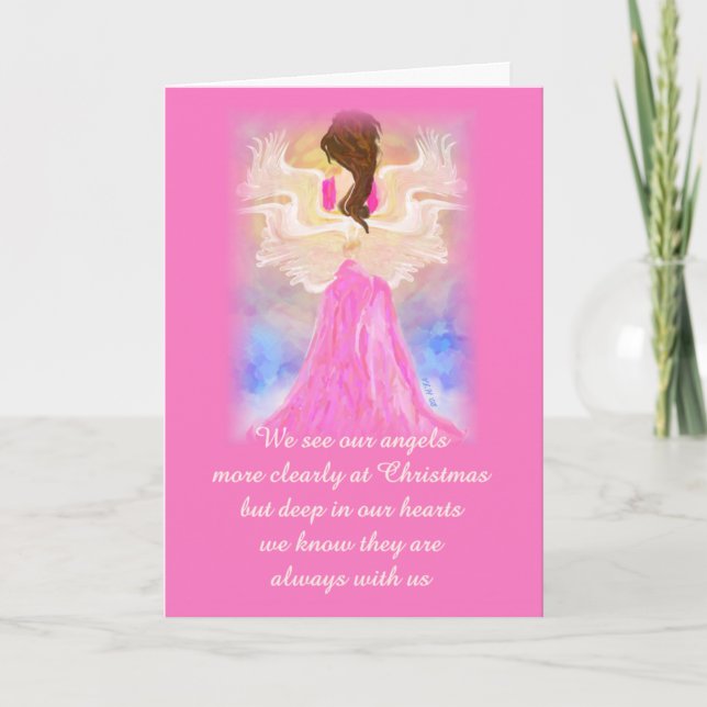 Christmas Angel Thank You Cards (Front)