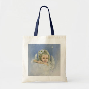 Christmas Angel Tote Bag