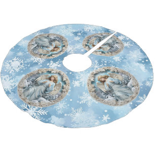Christmas Angel Tree Skirt
