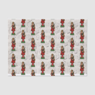 Christmas Angel Vintage Religion Victorian Girl Tissue Paper