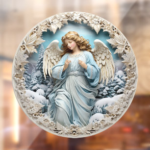 Christmas Angel Window Cling