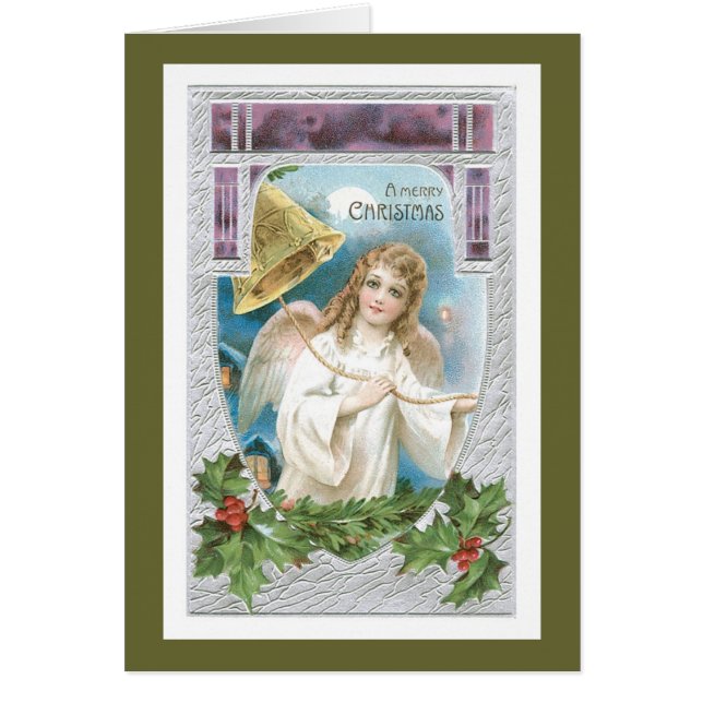 Christmas Angel with Bell (Front)