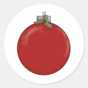 Christmas Angels · Bauble Classic Round Sticker