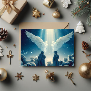 Christmas angels Christmas card