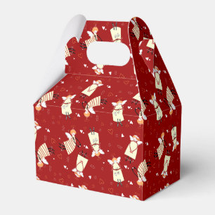 Christmas Angels Gable Favour Box