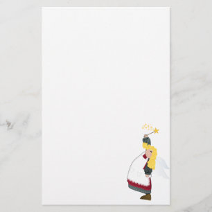 Christmas Angels Letterhead / Stationery