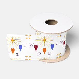 Christmas Angels n Star Noel Satin Ribbon