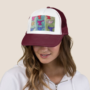 Christmas Angels With Trumpets Trucker Hat