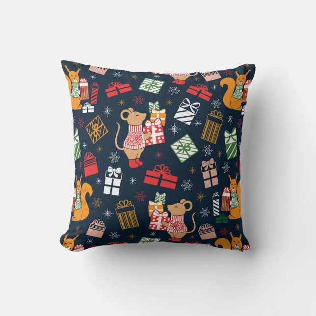 Christmas Animal   Cushion (Front)