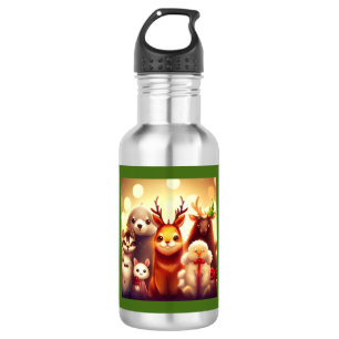 Christmas Animals 1 532 Ml Water Bottle