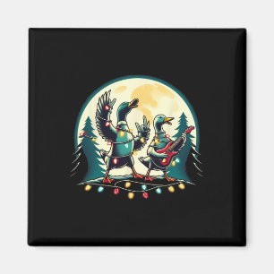Christmas Animals Cute Ducks Xmas Animal Lovers Du Magnet