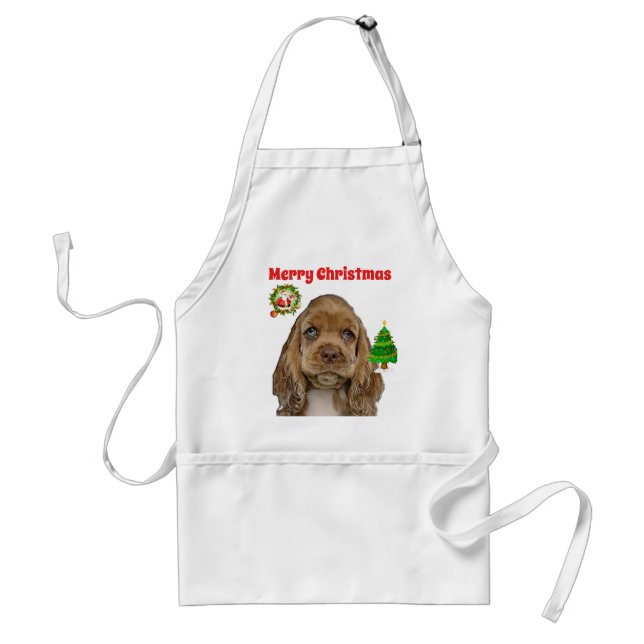 Christmas Animals Standard Apron (Front)
