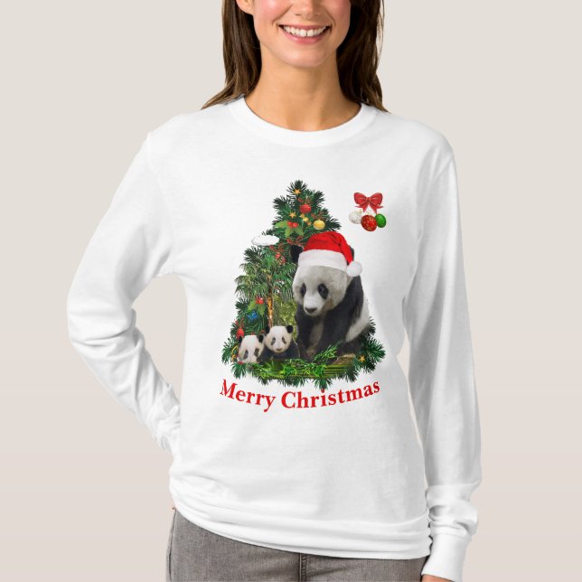 Christmas animals T-Shirt (Front)