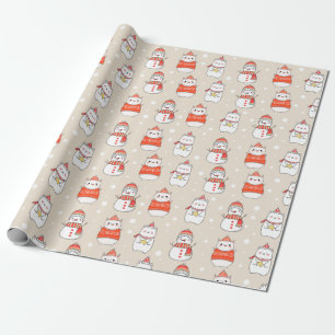 Christmas Animals Wrapping Paper