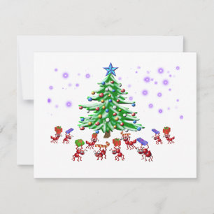 Christmas Ant-ticipation Holiday Card