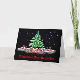 Christmas Ant-ticipation Holiday Card