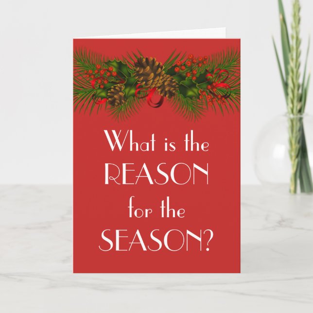 Christmas Antinatalist card (Front)
