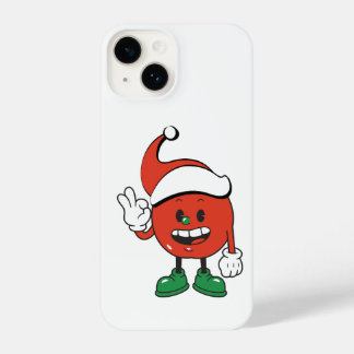 Christmas Apple - A Sweet and Festive Holiday Desi iPhone 14 Case