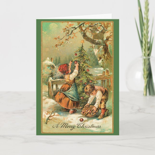 Christmas Apples Card (Front)