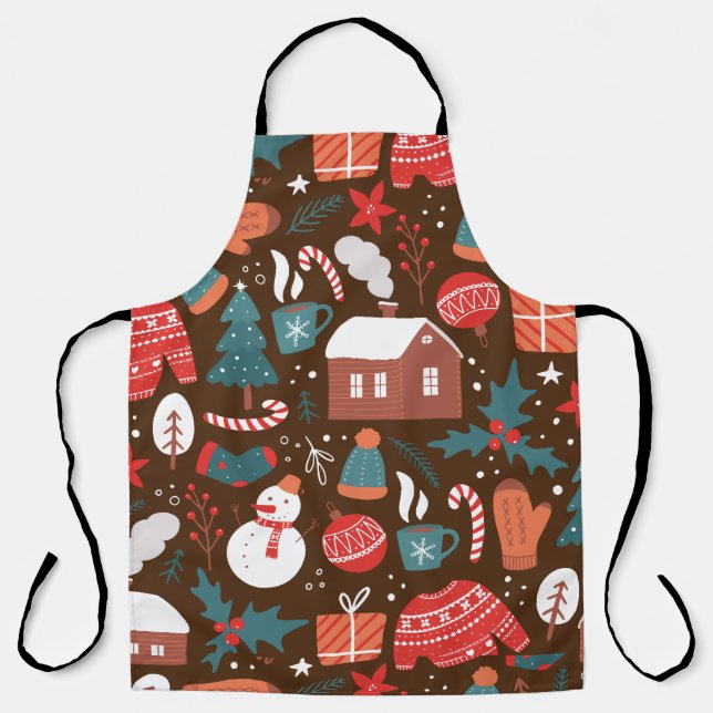 Christmas  apron (Front)