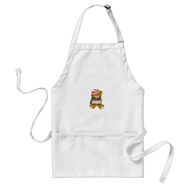 Christmas Apron - Bear (Front)