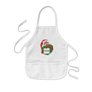 Christmas Apron "Santa of Colour Presents"
