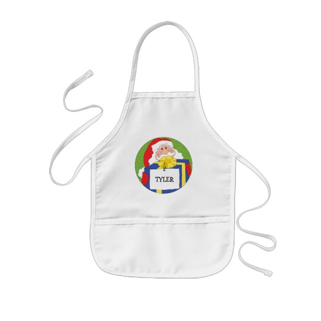 Christmas Apron "Santa Presents" (Front)