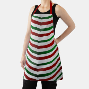 Christmas Aprons Festive Holiday Candy Cane Apron