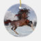 Christmas Arabian Horse Ornament