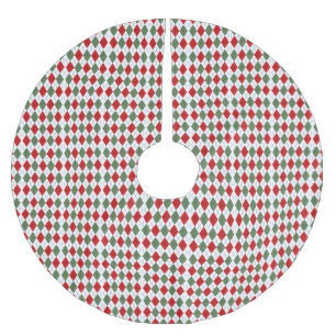 Christmas Argyle Tree Skirt