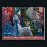 Christmas Around the World All Year Long Calendar<br><div class="desc">Christmas Around the World All Year Long Calendar</div>