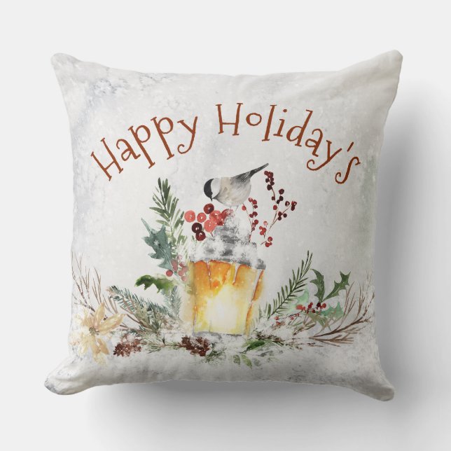 Christmas Arrangement Cushion (Front)
