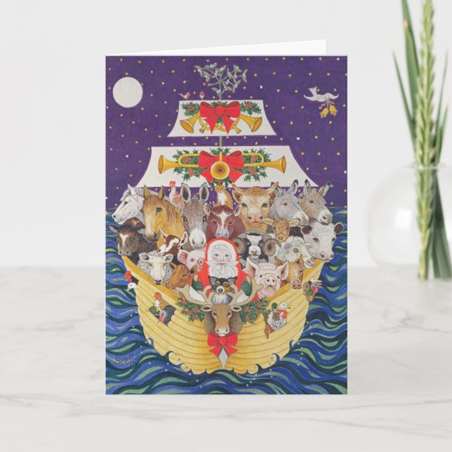 Christmas Arrival Holiday Card (Front)
