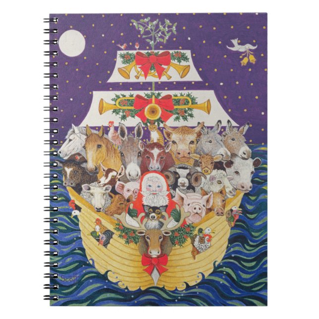 Christmas Arrival Notebook (Front)