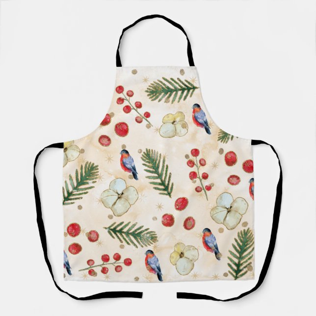 Christmas Art Kindergarten Apron (Front)