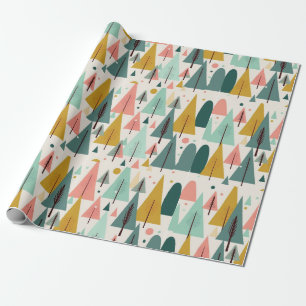 Christmas Art Plant Art One Little Christmas Tree  Wrapping Paper